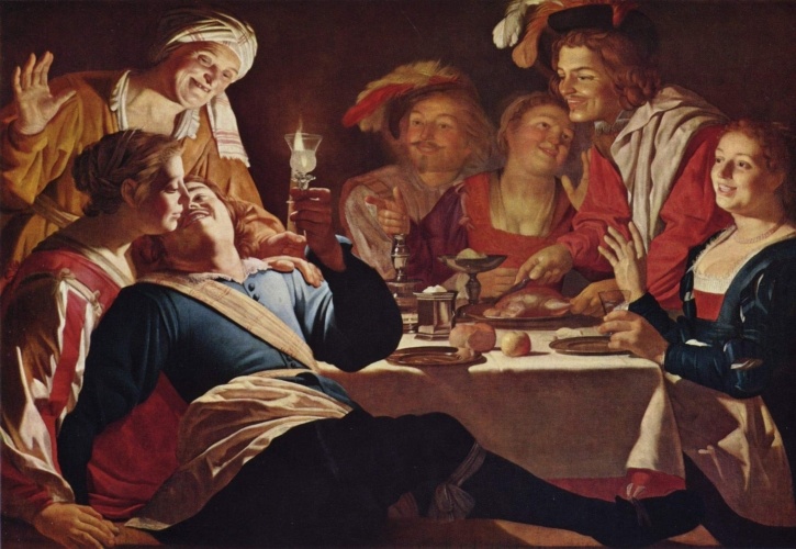 Gerard van Honthorst (1590–1656), Syn marnotrawny. 1623