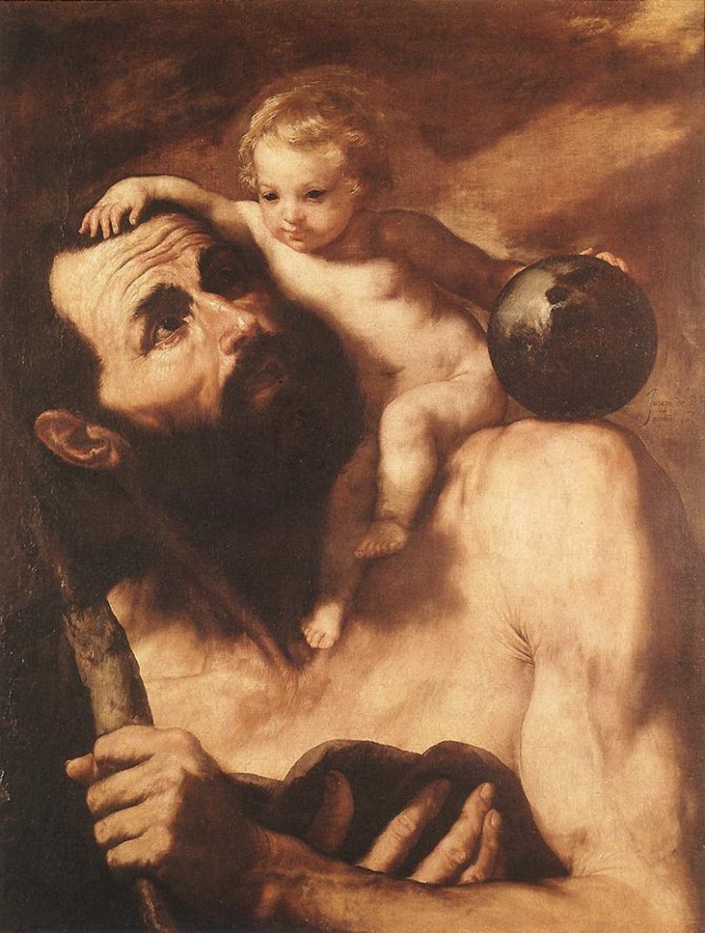 Jusepe de Ribera, św. Krzysztof